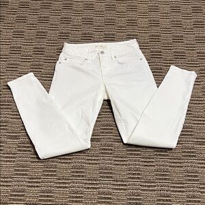 GAP women’s White Skinny Jeans size 28 NWOT inseam 29 3256